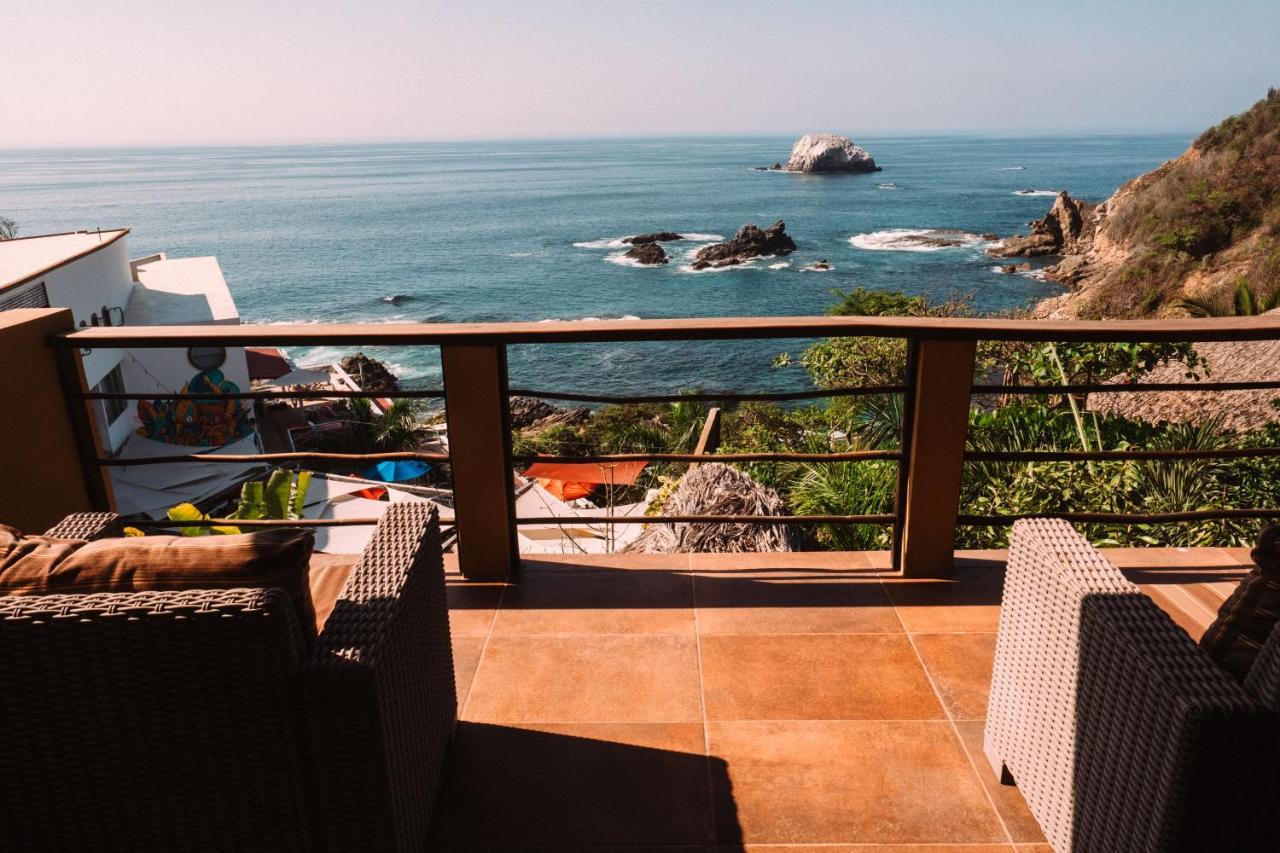 Casa Sol Zipolite Hotel Exterior foto